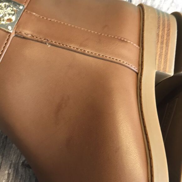 CHARTER CLUB Jenevaa Brown Booties 6.5M - Picture 7 of 14